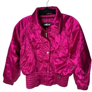 Vintage 80's 90's Pink ski jacket by Head skiwear